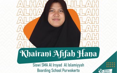 Ikuti Jejak Teman-temannya, Khairani Afifah Siswi SMA AABS Purwokerto Sukses Menyelesaikan Hafalan 30 Juz Al-Qur’an