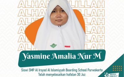 Siswi SMP AABS Purwokerto Berhasil Merampungkan Hafalan 30 Juz