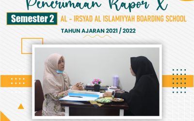 Penerimaan Rapor Kelas X Semester 2 SMA AABS Purwokerto