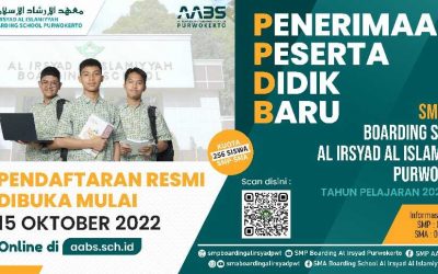 RESMI DIBUKA! PPDB SMP-SMA Boarding School Al Irsyad Al Islamiyyah Purwokerto Tahun Pelajaran 2023/2024
