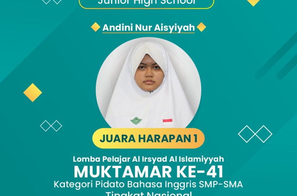 SMP AABS Purwokerto Berhasil Bawa Dua Gelar Juara di Lomba Pra Muktamar ke-41 Al Irsyad Al Islamiyyah