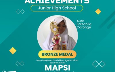 Dua Siswa SMP AABS Sukses Raih Medali di Ajang MAPSI 2022