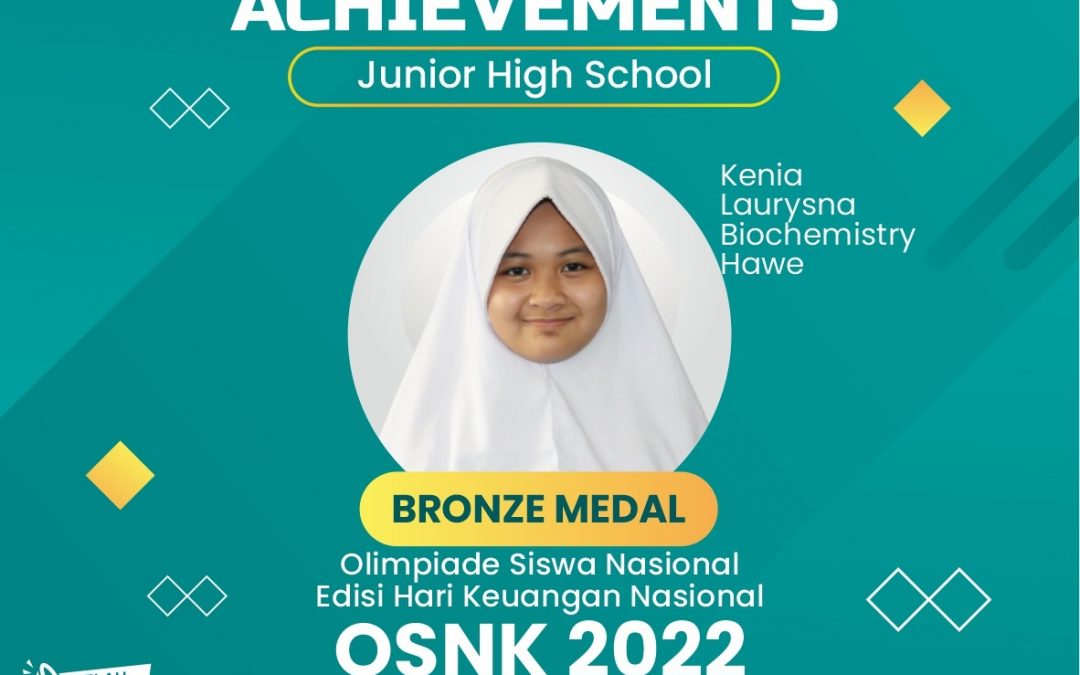 Prestasi Terukir! Dua Siswi SMP AABS Purwokerto Raih Medali Perunggu di Ajang OSNK 2022
