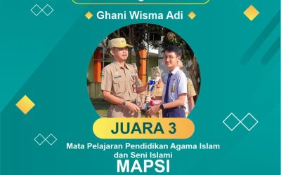 Ghani Wisma Adi, Siswa SMP AABS Purwokerto Sabet Juara 3 Lomba Tahfiz MAPSI Tingkat Jawa Tengah