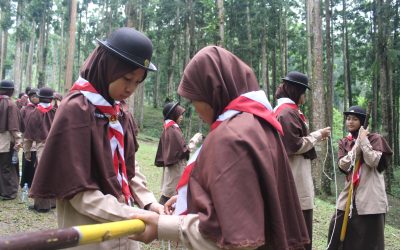 Uji Kecakapan Umum Pramuka Penggalang Ramu SMP AABS Purwokerto