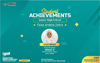 Tiga Siswi SMP AABS Purwokerto Raih Medali di OMNAS 12