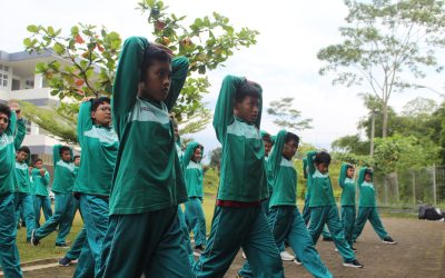 Gelar Karya P5 SMP AABS Purwokerto, Ajak Siswa Olahraga dan Berkreasi