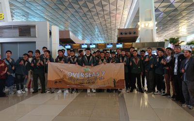 Peserta Overseas 7 SMA AABS Berangkat ke Mesir