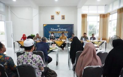 Visitasi Tim Pendirian Sekolah Menengah Atas ke SMA AABS