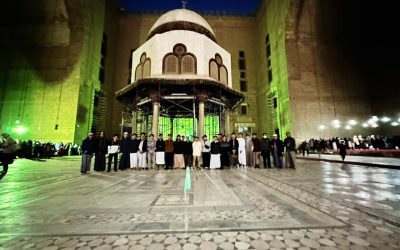 Salat Tarawih di Masjid Sultan Hasan