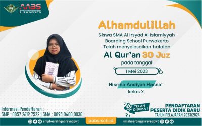 Santri AABS Selesai Hafalan 30 Juz Dalam Program Overseas
