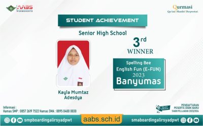 Keren! Siswi SMA AABS Raih Gelar Juara English Fun Banyumas