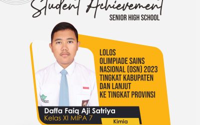 Lolos OSN Tingkat Kabupaten, Daffa Faiq Melaju ke Provinsi