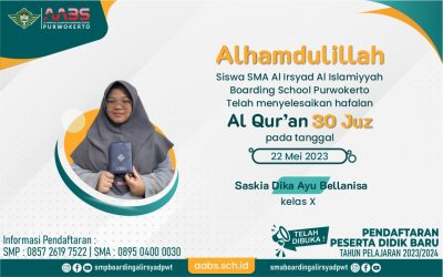 Saskia Dika Ayu Khatam Hafalan Qur’an di Mesir