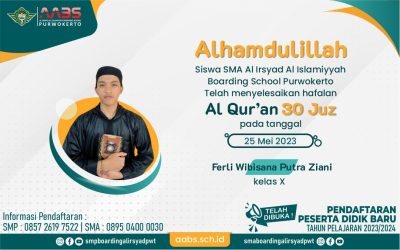 Ferli Wibisana Putra Khatam Hafalan 30 Juz Al-Qur’an