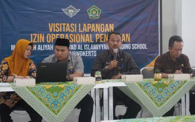 Visitasi Lapangan Pendirian MA AABS dari Kemenag Jateng