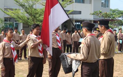 Penerimaan Tamu Ambalan Pramuka Penegak SMA AABS Purwokerto