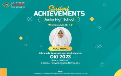 Kenia Laurysna, Siswi SMP AABS Raih Medali Emas OKI 2023