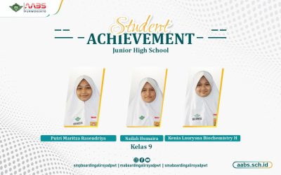 Tiga Siswi SMP AABS Torehkan Prestasi Membanggakan!