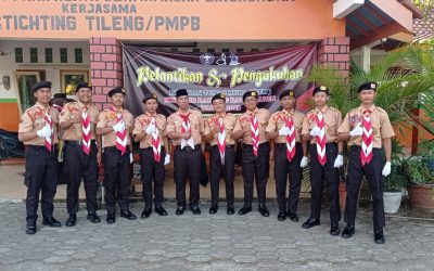 13 Siswa SMA AABS Jadi Petugas Upacara Hari Pramuka ke-62, Kwarran Baturraden