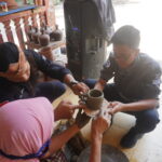 Belajar kerajinan gerabah khas Desa Wisata Gebangsari, Kebumen