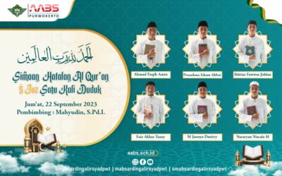 Enam Santri AABS Ikuti Tasmi’ 5 Juz Al Quran Sekali Duduk