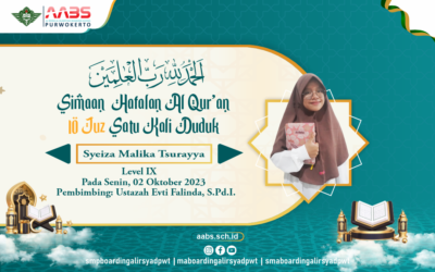 Syeiza Malika Tsurayya, Tasmi’ 5 Juz Al Quran Sekali Duduk