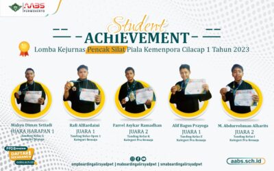 Cetak Sejarah! AABS Borong 5 Medali Pencak Silat Kejurnas Piala Kemenpora Cilacap 2023