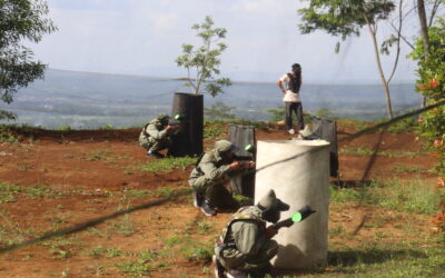 Main Paintball di AABS Layaknya Tentara, Sekolah Rasa Wisata!