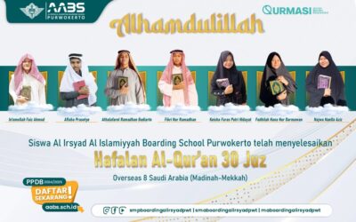 Capaian Hafalan 30 Juz Al Quran Overseas Saudi Arabia, Pekan ke-7 dan 8