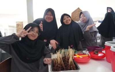 Semarak Idul Adha 1445H, Siswa AABS Unjuk Bakat Mengolah Daging Qurban