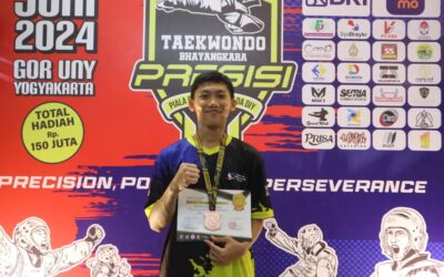 Kejuaraan Taekwondo Bhayangkara Presisi II, Siswa SMP AABS Raih Gelar Juara di Kelas Junior U-59