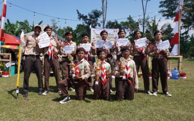 Kado Spesial Hari Pramuka, Kontingen SMP AABS Purwokerto Raih Banyak Penghargaan LT II Kwarran Baturraden