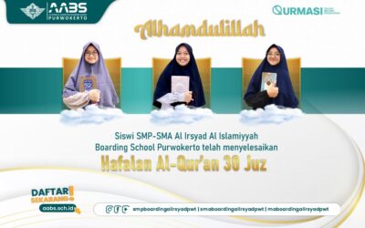 Capaian Tahfidz Al-Qur’an Santri AABS Purwokerto Periode Agustus 2024