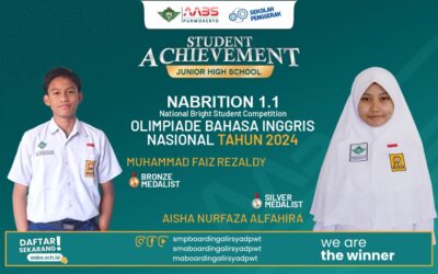 Dua Siswa SMP AABS Purwokerto Raih Medali Lomba Olimpiade Bahasa Inggris Nasional